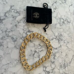 House of Harlow Gold Chain Choker